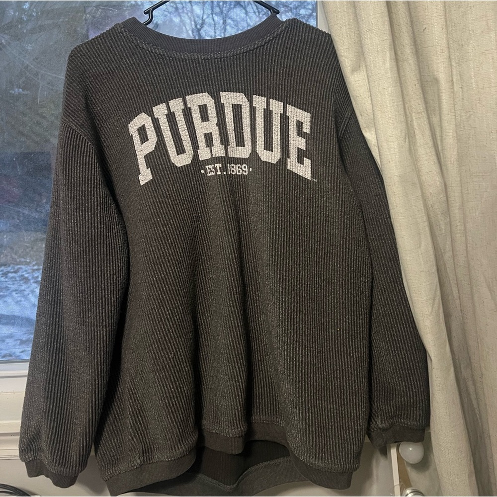 Purdue Women's Gray Sweater